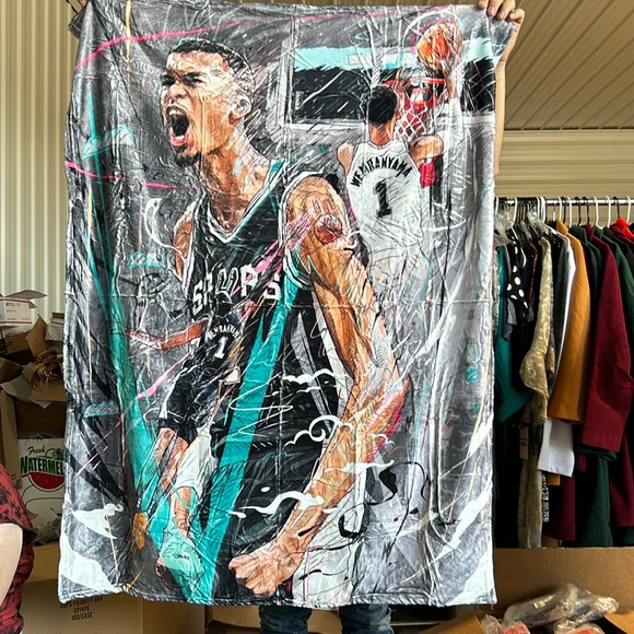 Other - Victor Wembanya basketball blanket